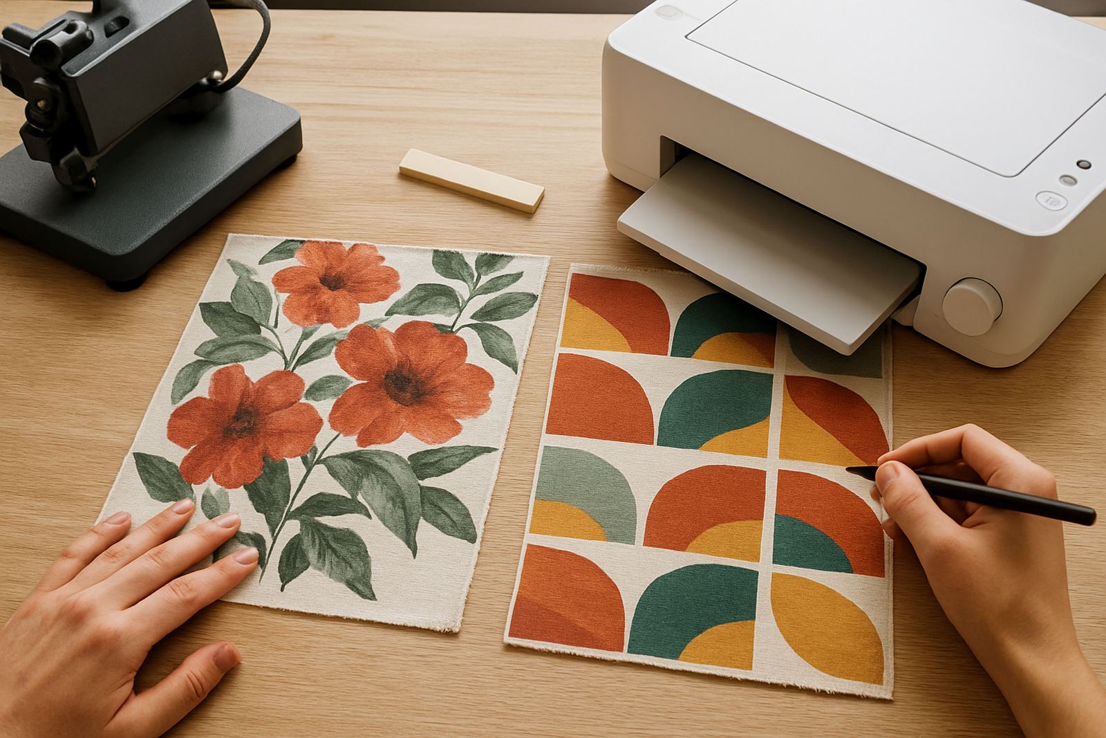 Pigment vs Reactive Printing