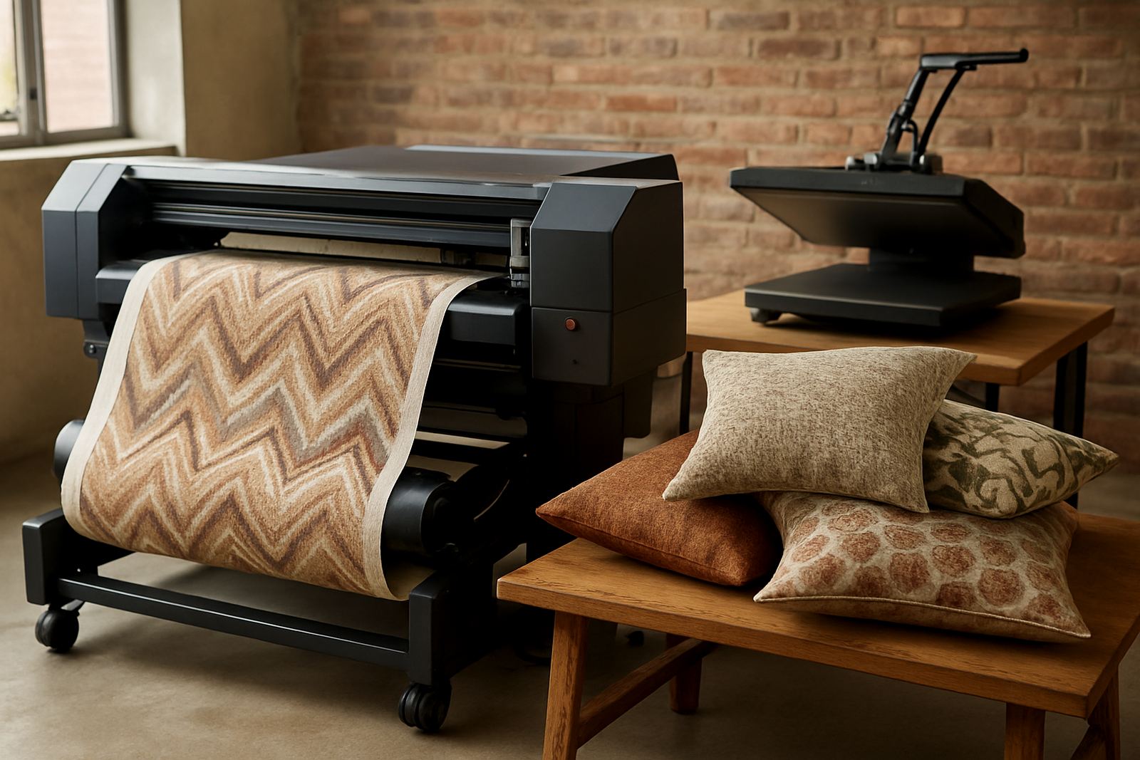 Upholstery Fabric Printer